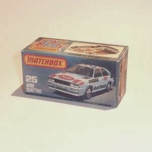 Matchbox Lesney Superfast 25 h Toyota Celica GT K Style Repro Box