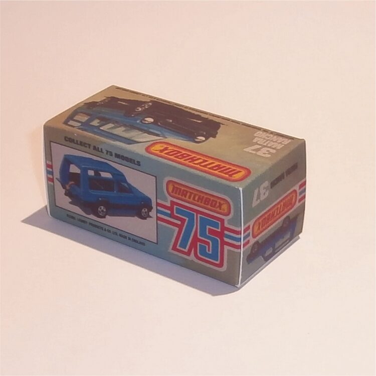 Matchbox Lesney Superfast 37 i Matra Rancho K Style Repro Box