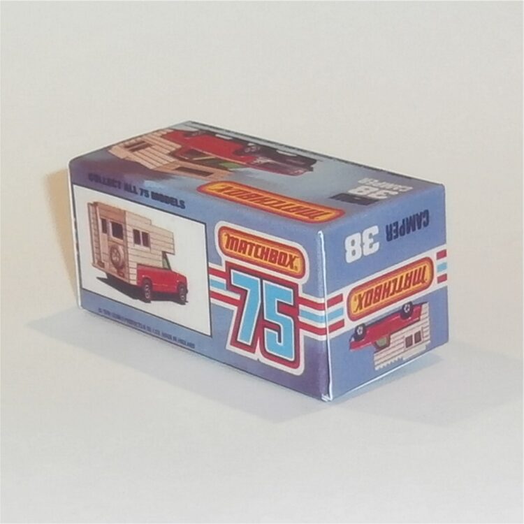 Matchbox Lesney Superfast 38 g Ford Camper K Style Repro Box