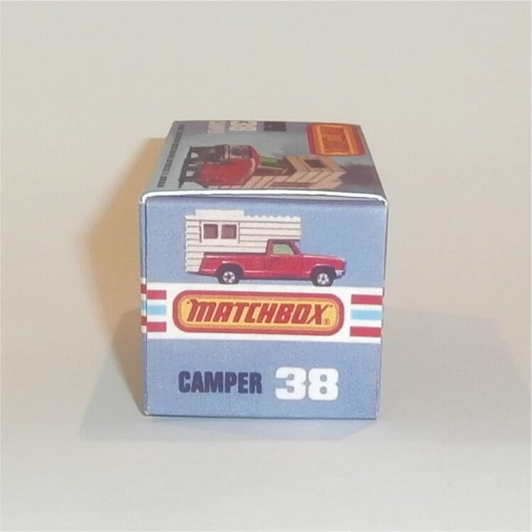 Matchbox Lesney Superfast 38 g Ford Camper K Style Repro Box