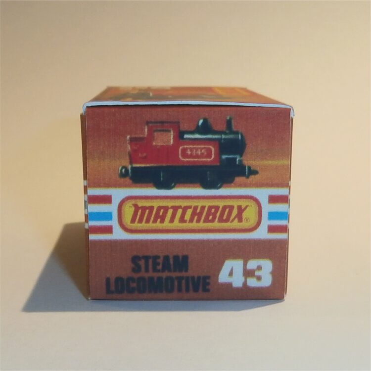 Matchbox Lesney Superfast 43 f Steam Locomotive K Style Repro Box