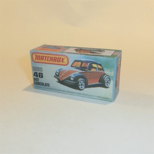 Matchbox Lesney Superfast 46 g VW Hot Chocolate K Style Repro Box