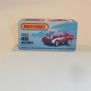 Matchbox Lesney Superfast 48 g Red Rider K Style Repro Box