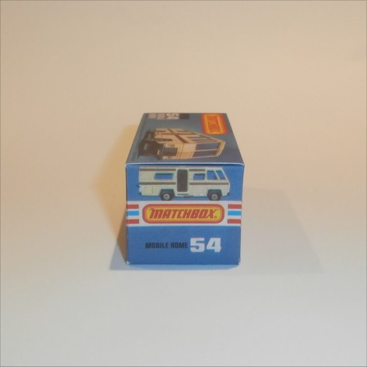 Matchbox Lesney Superfast 54 f Mobile Home K Style Repro Box