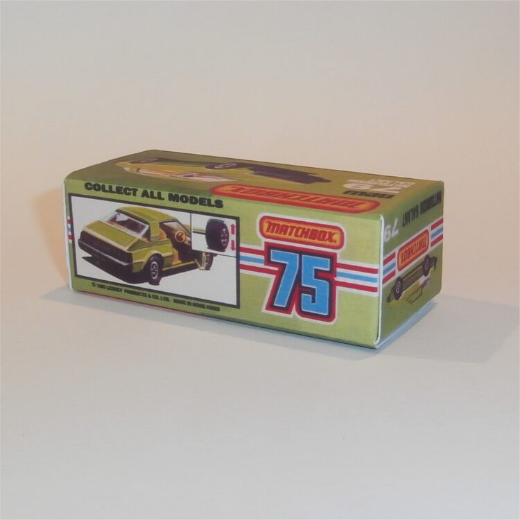 Matchbox Lesney Superfast 79 a Mitsubishi Galant K Style Repro Box