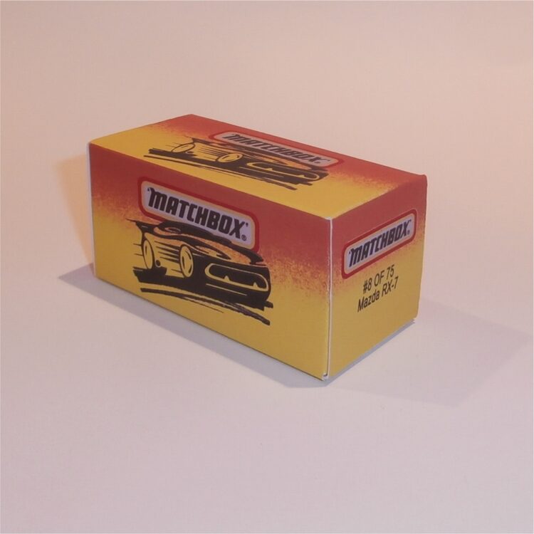 Matchbox Superfast 8 Mazda RX-7 O Style Repro Box