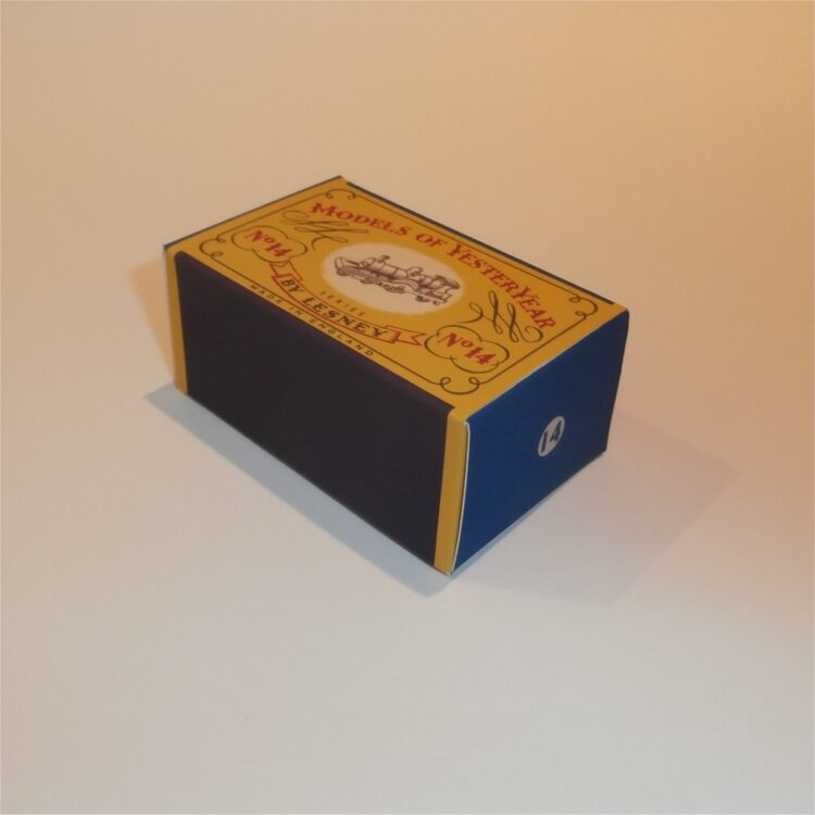 Matchbox Lesney Yesteryear 14 a Duke of Connaught Loco B Style Repro Box