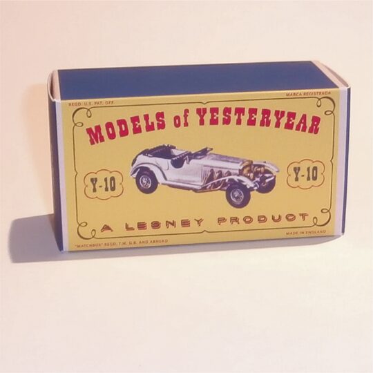 Matchbox Lesney Yesteryear 10 b Mercedes 1928 Coupe D1 Style Repro Box