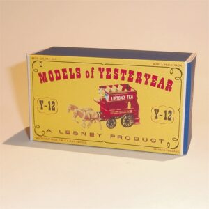 Matchbox Lesney Yesteryear 12 a Horse Drawn London Bus D1 Style Repro Box