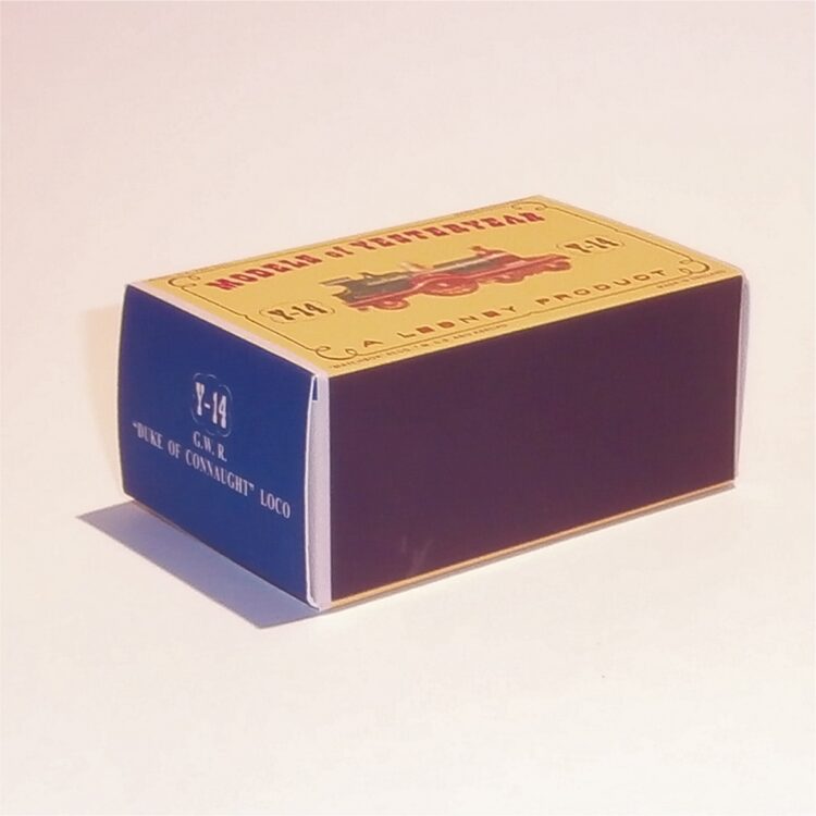 Matchbox Lesney Yesteryear 14 a Duke of Connaught Loco D1 Style Repro Box