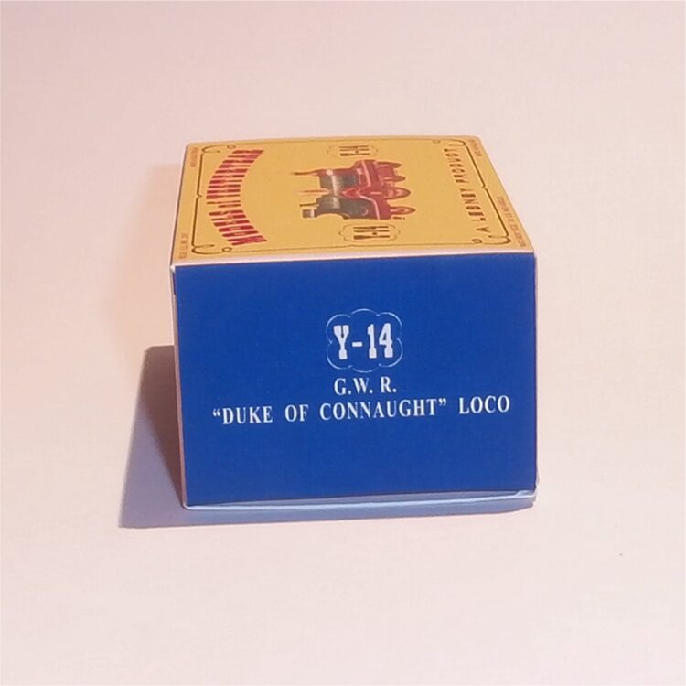 Matchbox Lesney Yesteryear 14 a Duke of Connaught Loco D1 Style Repro Box