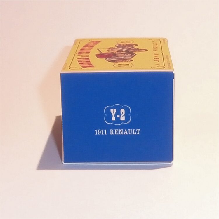 Matchbox Lesney Yesteryear 2 b Renault 1911 D1 Style Repro Box