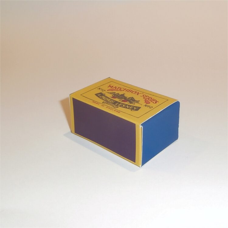 Matchbox Moko Lesney 2a Dumper A Style Repro Box