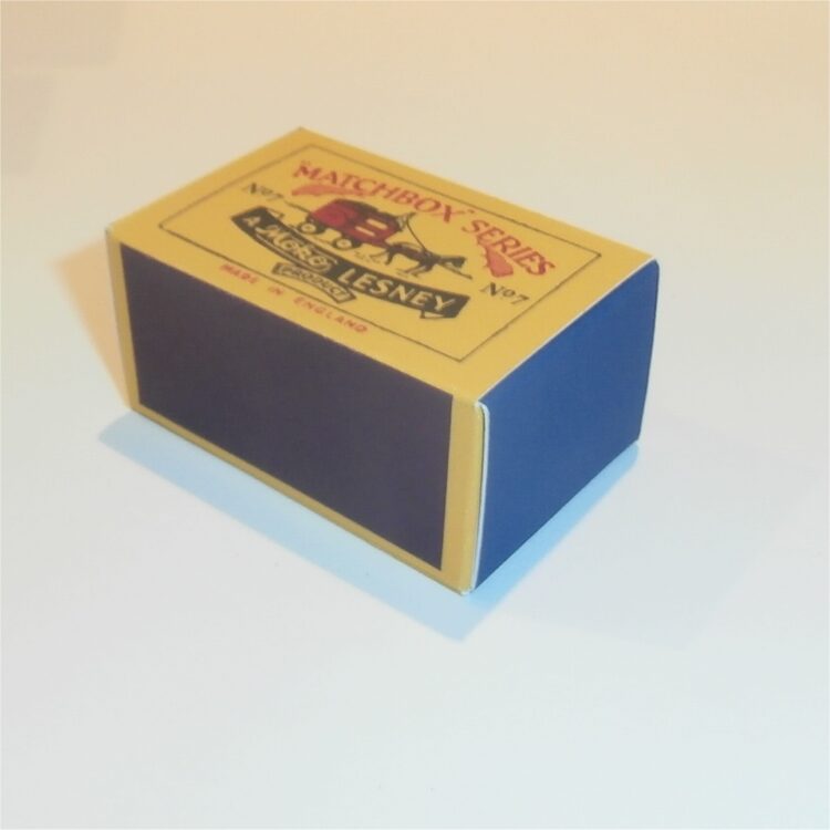 Matchbox Moko Lesney 7a Milk Float A Style Repro Box