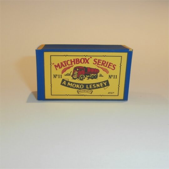 Matchbox Lesney 11b ERF Tanker B Style Repro Box