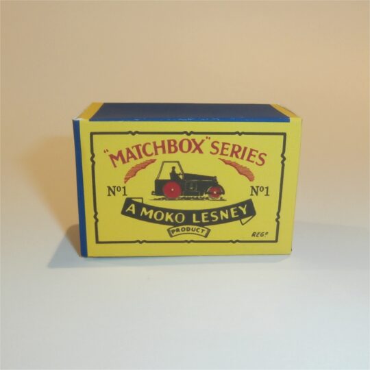 Matchbox Lesney 1b Road Roller B Style Repro Box