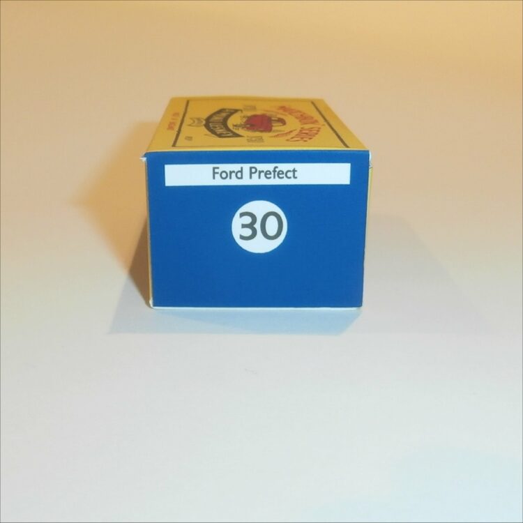 Matchbox Lesney 30a Ford Prefect B Style Repro Box