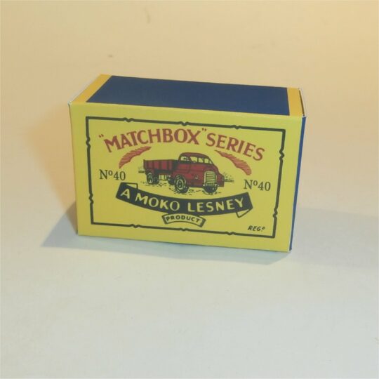 Matchbox Lesney 40a Bedford 7 Ton Tipper B Style Repro Box