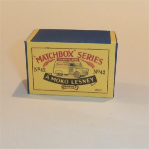 Matchbox Lesney 42a2 News Van B Style Repro Box