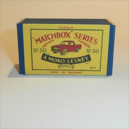 Matchbox Lesney 50a Commer Pickup B Style Repro Box