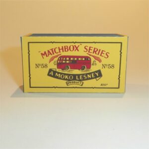 Matchbox Lesney 58a BEA Coach B Style Repro Box