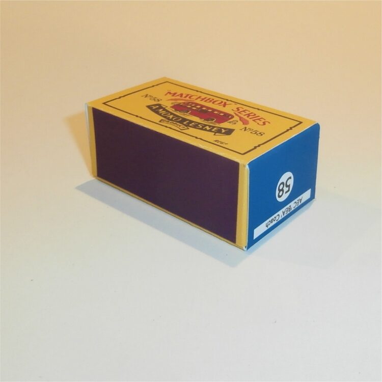 Matchbox Lesney 58a BEA Coach B Style Repro Box