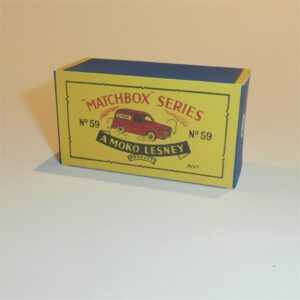 Matchbox Lesney 59a Singer Van B Style Repro Box