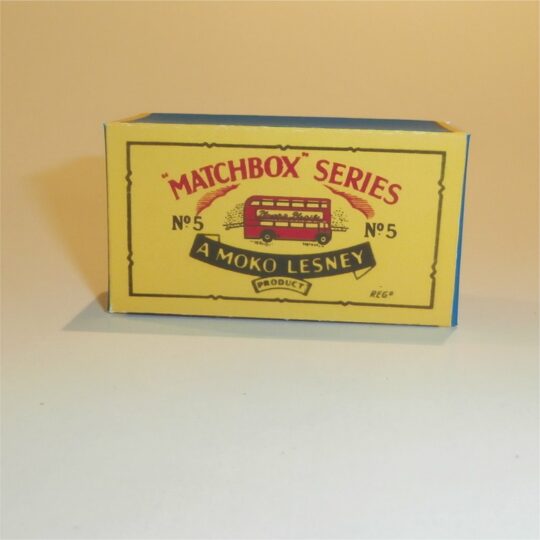 Matchbox Lesney 5b2 London Bus 'Players Please' 57mm B Style Repro Box