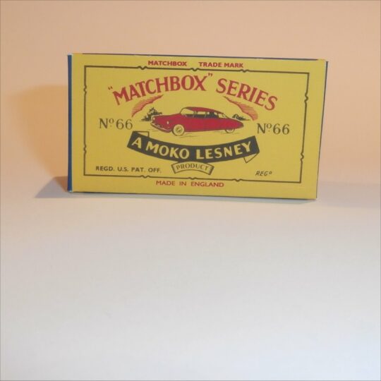 Matchbox Lesney 66a Citroen DS19 B Style Repro Box