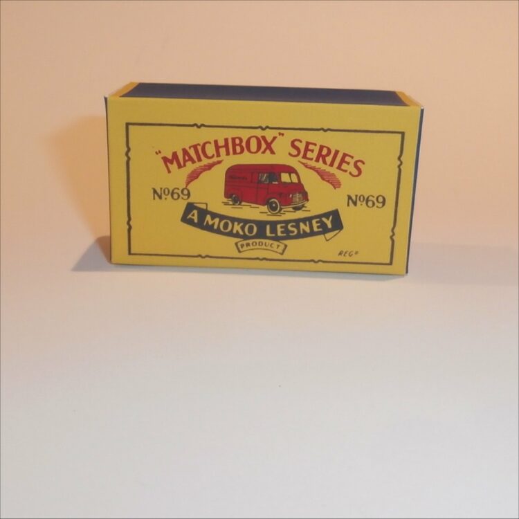 Matchbox Lesney 69a Nestles Van B Style Repro Box