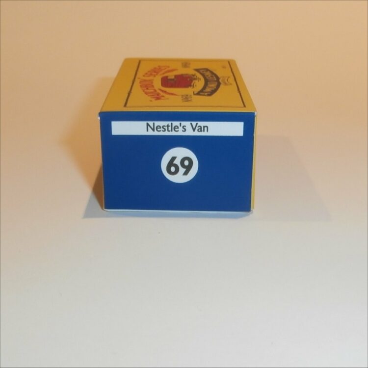 Matchbox Lesney 69a Nestles Van B Style Repro Box