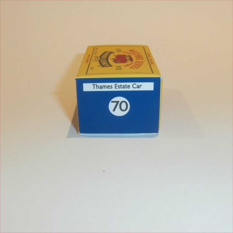 Matchbox Lesney 70a Thames Van B Style Repro Box