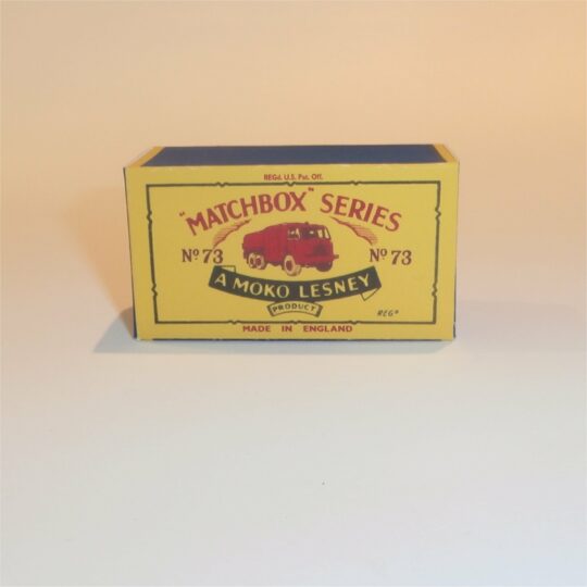 Matchbox Lesney 73a RAF Refueller B Style Repro Box