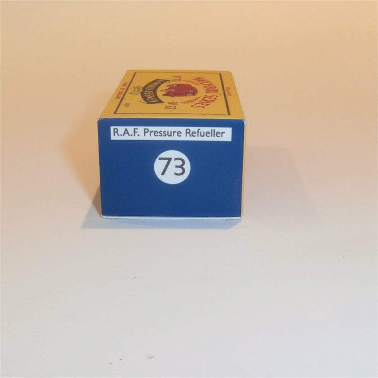 Matchbox Lesney 73a RAF Refueller B Style Repro Box