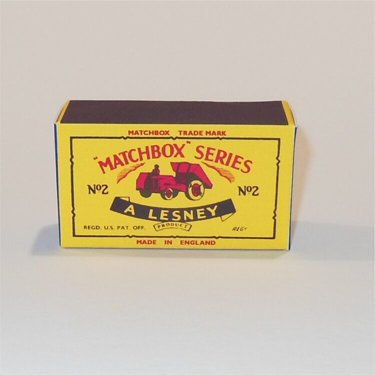 Matchbox Lesney 2b Dumper C Style Repro Box