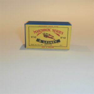 Matchbox Lesney 48 b Sports Boat & Trailer C Style Repro Box