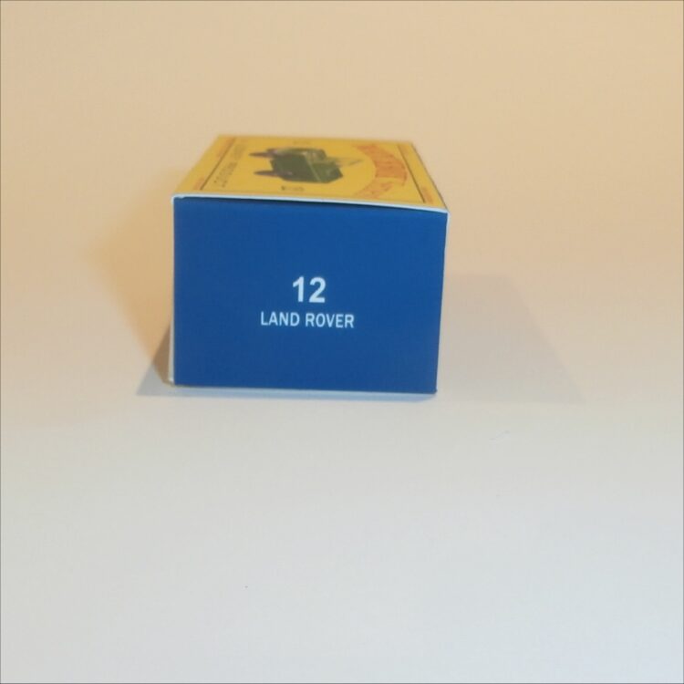 Matchbox Lesney 12b Land Rover Empty D Style Repro Box