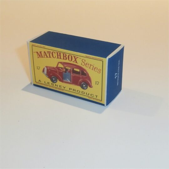 Matchbox Lesney 17c Metropolitan Taxi Empty D Style Repro Box