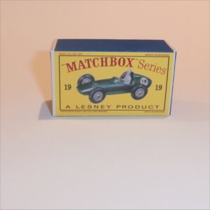 Matchbox Lesney 19c Aston Martin Racing Car Empty D Style Repro Box