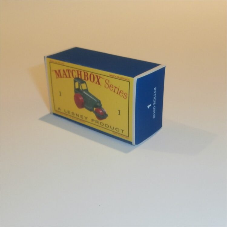 Matchbox Lesney 1d Road Roller Empty D Style Repro Box