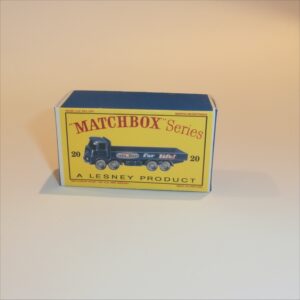 Matchbox Lesney 20b ERF 68G Everready Truck Empty D Style Repro Box