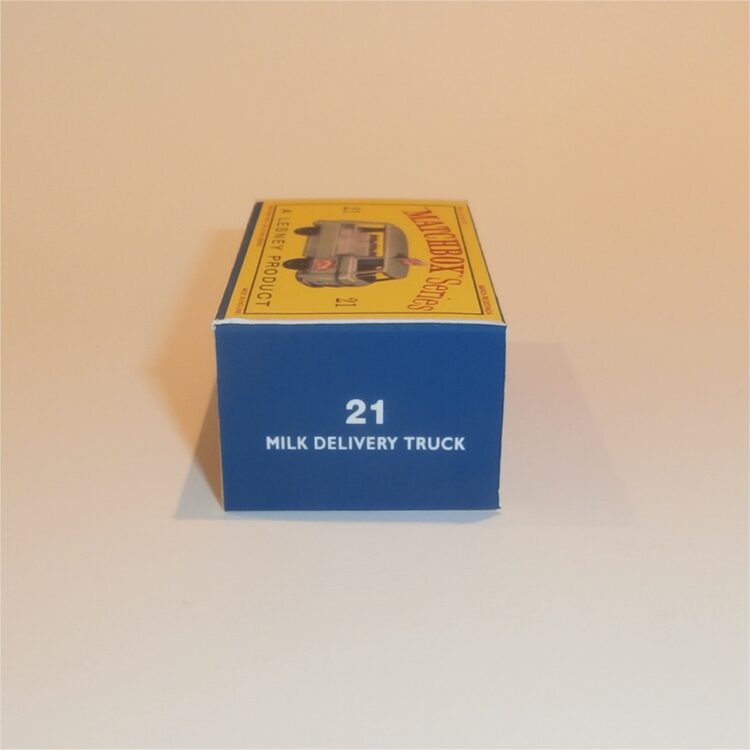 Matchbox Lesney 21c Commer Milk Float Empty D Style Repro Box