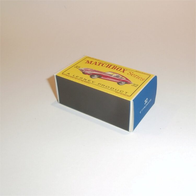 Matchbox Lesney 32b Jaguar XKE E-Type Empty D Style Repro Box