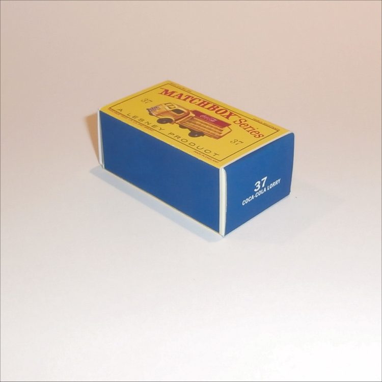 Matchbox Lesney 37b Karrier Coke Truck Empty D Style Repro Box