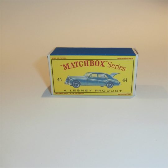 Matchbox Lesney 44b Rolls Royce Phantom V Empty D Style Repro Box