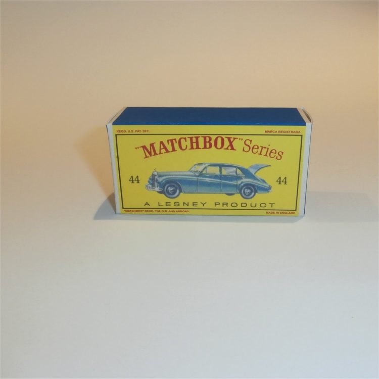 Matchbox Lesney 44b Rolls Royce Phantom V Empty D Style Repro Box