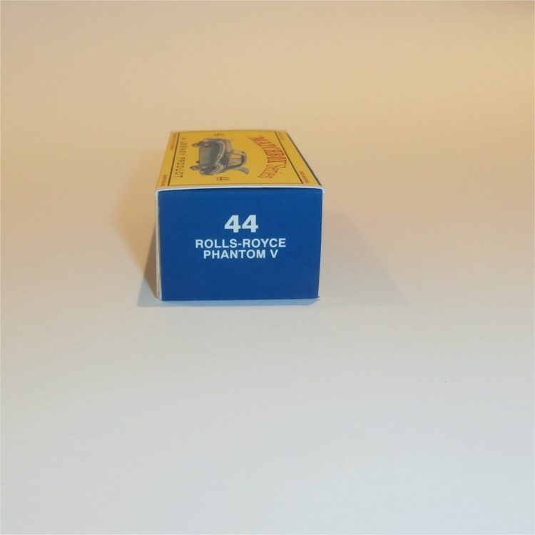 Matchbox Lesney 44b Rolls Royce Phantom V Empty D Style Repro Box