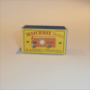 Matchbox Lesney 46b3 Bealesons Van Custom Colour D Style Box