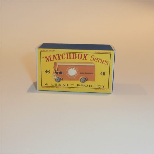Matchbox Lesney 46b3 Bealesons Van Custom Colour D Style Box