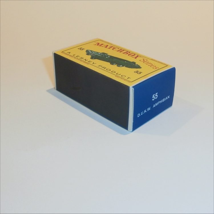 Matchbox Lesney 55a DUKW Military Amphibian Empty D Style Repro Box